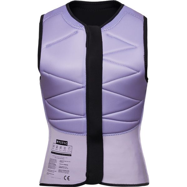 2026 Mystic Dames Robijn Front Zip Impact Vest 35005.230230 - Black